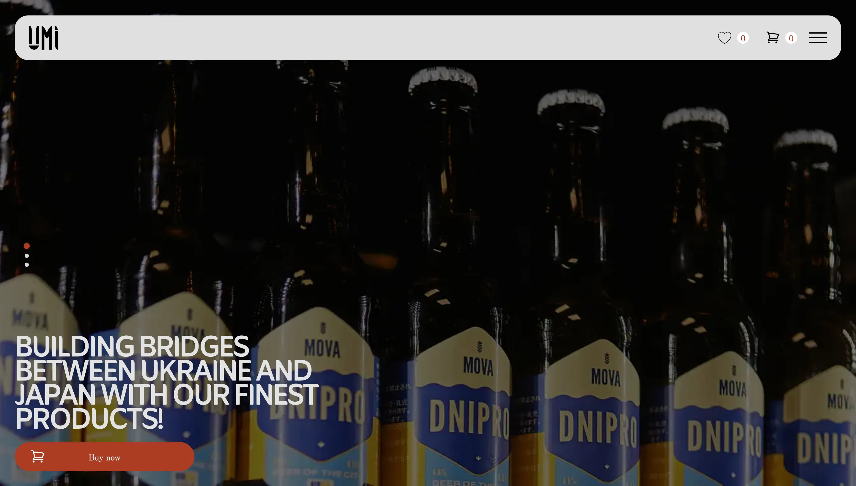 UMI — Premium Spirits Export E-commerce for Japanese Market